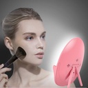 Multifunctional Desktop Wireless Charging Makeup Led Mirror With Wireless Charger