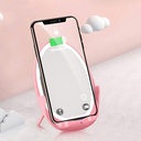 Multifunctional Desktop Wireless Charging Makeup Led Mirror With Wireless Charger