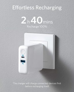 ANKER PowerCore ||| Fusion 5k | 2 IN 1 | Hybrid Battery & Wall Charger  AFY-391 | A1624 |