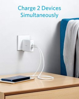 ANKER PowerCore ||| Fusion 5k | 2 IN 1 | Hybrid Battery & Wall Charger  AFY-391 | A1624 |