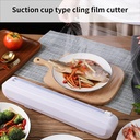 Kitchen Plastic Clipboard Film Food Packaging Box With Sliding Knife M.No:688