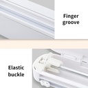 Kitchen Plastic Clipboard Film Food Packaging Box With Sliding Knife M.No:688