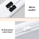 Kitchen Plastic Clipboard Film Food Packaging Box With Sliding Knife M.No:688