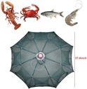Portable Royal Polar Collapsible Fishing Net for Shrimp Fishing & Sea Feeder With | 8 | Holes