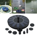 7V Solar Fountain Watering kit Power Solar Pump Pool Pond Submersible Waterfall Floating Solar Panel Water Fountain For Garden|Water ...