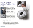 Cushie Traveler Foldable and Portable Baby Toilet Training Seat (15301)