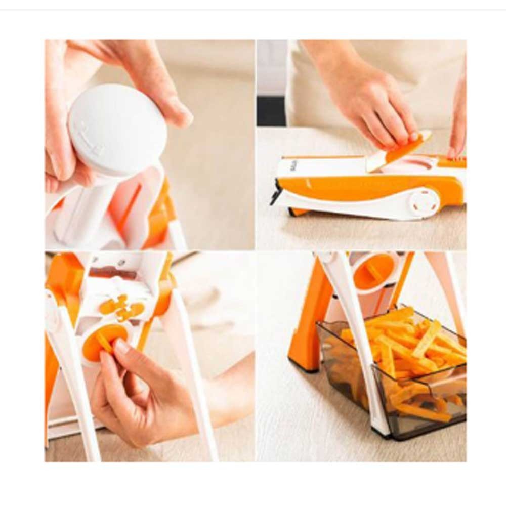 Brava Multifunctional Kitchin Spring Slicer For Cutting Vegetables & Fruits