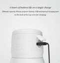 XIAOMI VELOSAN 2 In 1 Bluetooth Music Thermos Stainless Steel Water Bottle Cup Keep Hot & Cold Drink's (VE121400)