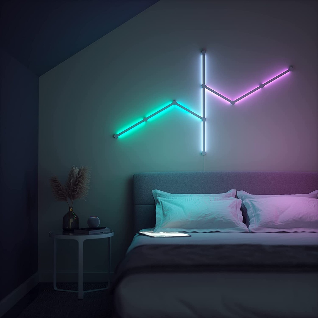 Nanoleaf Lines Starter Kit (15 Pack) | NL59-K-6002LW-15PK-UK