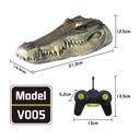Flytec Remote Control Crocodile Boat Simulation Prank Toy For Pool, Pond And Garden V002/V005