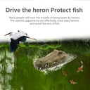 Flytec Remote Control Crocodile Boat Simulation Prank Toy For Pool, Pond And Garden V002/V005