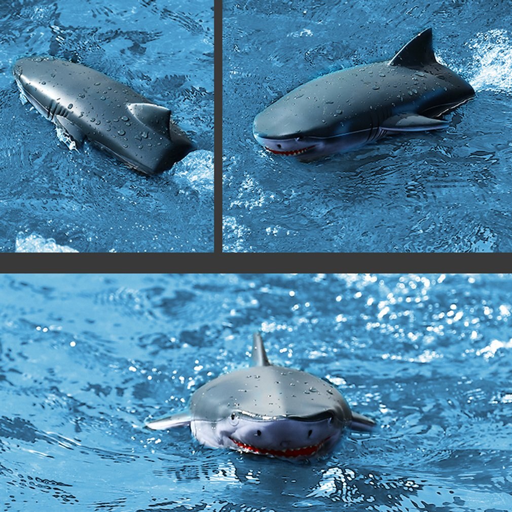 YDJIA | 2 In 1 | Shark High Simulation Remote Control Speedboat Toy For Kid's Item No:818