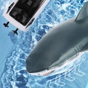 YDJIA | 2 In 1 | Shark High Simulation Remote Control Speedboat Toy For Kid's Item No:818
