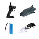 YDJIA | 2 In 1 | Shark High Simulation Remote Control Speedboat Toy For Kid's Item No:818
