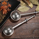 1PC Stainless Steel Tea Infuser Filter Loose Tea Leaf Strainer Diffuser Retractable Spice Infuser Long Handle