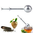 1PC Stainless Steel Tea Infuser Filter Loose Tea Leaf Strainer Diffuser Retractable Spice Infuser Long Handle