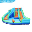 Doctor Dolphin | DD-73002 | Inflatable BOUNCE & DOUBLE SLIDE with Water Blower Toddler Bounce Jumpe & Slide House for Kids