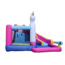 Doctor Dolphin | NT-063103 | Inflatable Rainbow Unicorn Water Blower Toddler Bounce Jumpe & Slide House for Kids