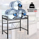 Carbon Steel Non-Slip Microwave & Oven Kitchen Rack Organizer With Top Shelf