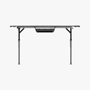 Porodo E-SPORTS | PDX513 | The Ultimate Gaming Desk With RGB Light's Steel Frame & Carbon Fiber Design