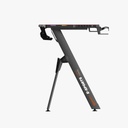 Porodo E-SPORTS | PDX513 | The Ultimate Gaming Desk With RGB Light's Steel Frame & Carbon Fiber Design