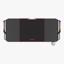 Porodo E-SPORTS | PDX513 | The Ultimate Gaming Desk With RGB Light's Steel Frame & Carbon Fiber Design