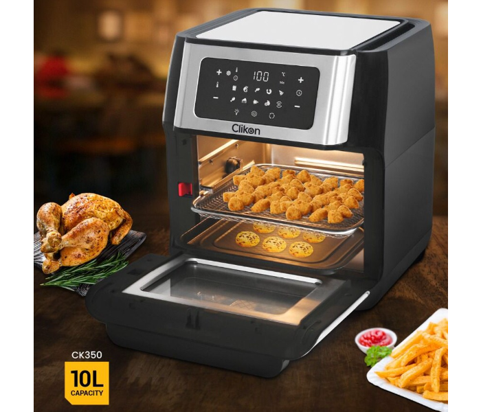 CLICKON 10L CAPACITY HOT AIR FRYER COOK WITH OVEN FEATURES | CK-350 | - | 1800W |