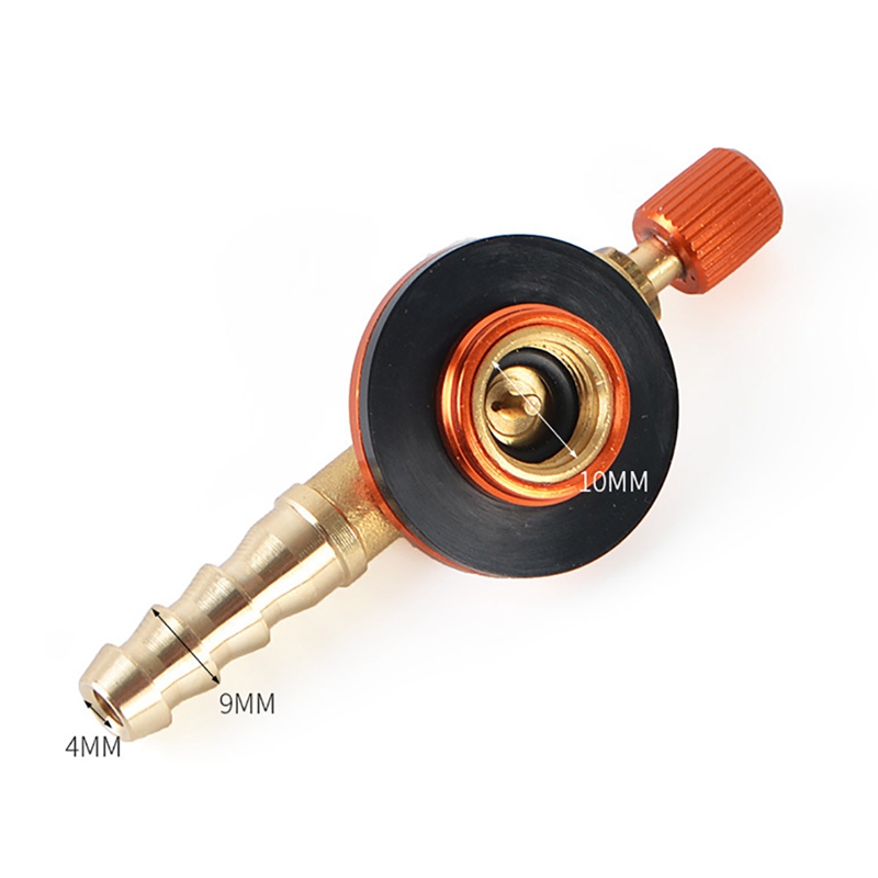Universal Valve With Adapter For Portable Butane  Propane Gas Cylinders Suitable For Outdoor BBQ Trips | O-GA03 |