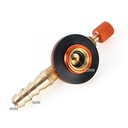 Universal Valve With Adapter For Portable Butane  Propane Gas Cylinders Suitable For Outdoor BBQ Trips | O-GA03 |
