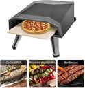Portable Pizza Grilling Gas & BBQ Stove For Camping & Outdoor Use | S12PZ | O-OPO
