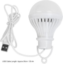 ELECTRIC RECHARGEABLE USB ENERGY SAVING LED LIGHT BULB FOR OUTDOOR'S CAMPING