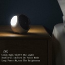 RECHARGEABLE DIGITAL EMOJI ALARM CLOCK WITH VOICE CONTROL & LED NIGHT LIGHT | BWBQNZ-01 |