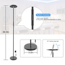 SMART WiFi RGB+CCT FLOOR STAND LIGHT LAMP SUPPORT'S ALEXA & GOOGLE VOICE CONTROL & REMOTE CONTROL
