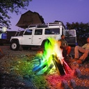 MAGICAL COLORFUL FIRE FLAME'S ON WOOD BURNING POWDER FOR OUDOOR'S & CAMPING