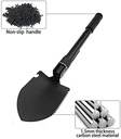 Multi-Purpose Foldable Shovel Portable Camping Multitool Kit With Storage Case