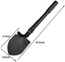 Multi-Purpose Foldable Shovel Portable Camping Multitool Kit With Storage Case