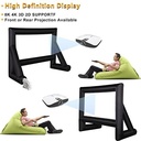 14 FEET TINFLATABLE OUTDOOR'S MOVIE'S & SERIES PROJECTOR SCREEN WITH PORTABLE STORAGE BAG