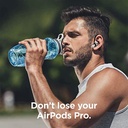 Airpod 3 & airpod Pro | 4 In 1 | Silicone Earphone Protective Case + Hook + Anti-lost Ear Hooks + Anti-Lost Rope Set
