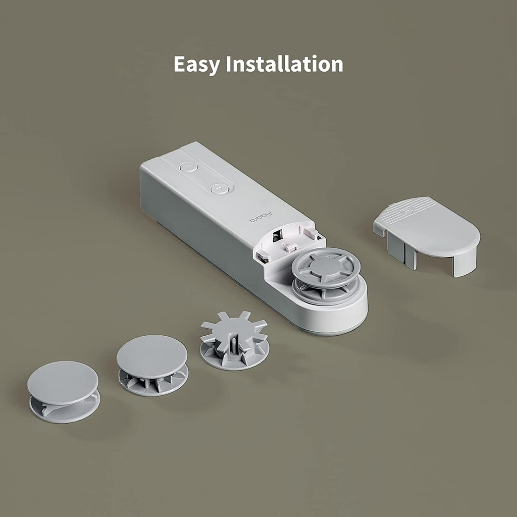 Aqara | E1 | Smart Auto Curtain Roller Shade Driver With Schedule & Voice Control Rechargeable With Long Battery Life