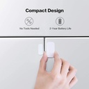 AQARA Door & Window Wireless Mini Communication Smart Sensors For Smart Home Automation & Alarm System Compatible With Apple HomeKit & Alexa (MCCGQ11LM)