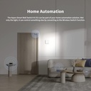 AQARA Smart Wall Switch Remote Control Light Switch For Smart Home With Neutral double Rocker  Compatible with Amazon Alexa Apple HomeKit & Google Assistant