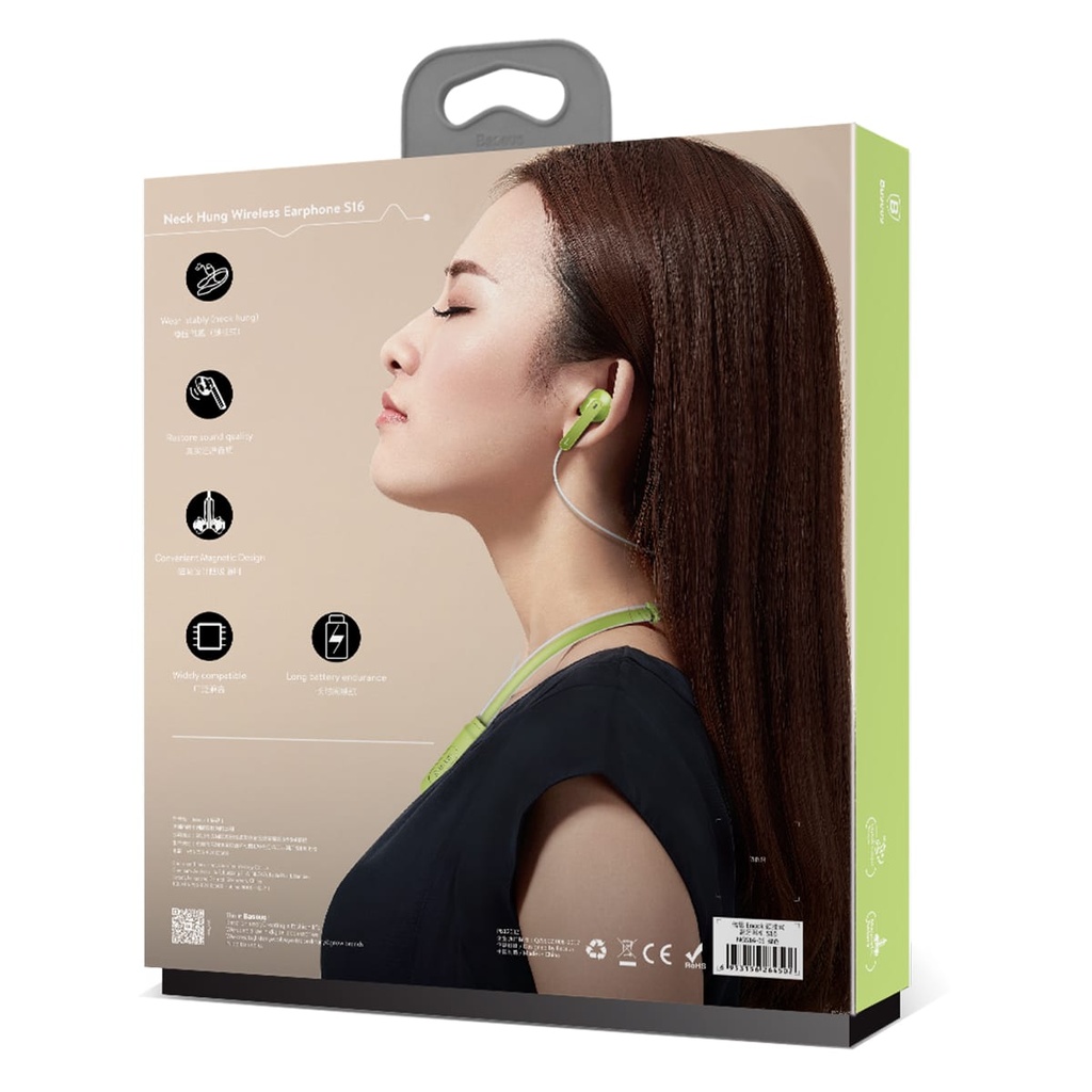 Baseus Encok Neck Hung Wireless Earphone S16