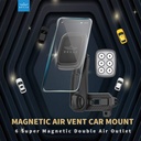 BRAVE MAGNETIC AIR VENT MOUNT – Double Air Outlet BHL-720