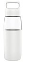 Fun Home 500ml Glass Water Bottle Portable -20℃-150℃ Temperature Tea Cup Drinking Mug With Silicone Case from xiaomi youpin - Grey