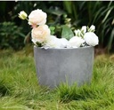 Outdoor Indoor Lightweight Decorative Garden Flower Planter Round Pot
