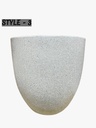 Outdoor Indoor Lightweight Decorative Garden Flower Planter Round Pot