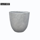 Outdoor Indoor Lightweight Decorative Garden Flower Planter Round Pot
