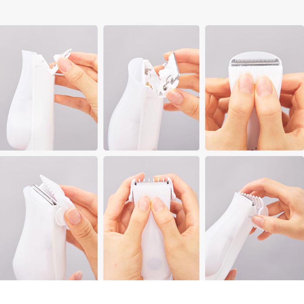 RUSHAN L-DH006 Baby & Children Intelligent USB Hair Trimmer & Hairdresser With Hair Suction Auto-suction Power Generation