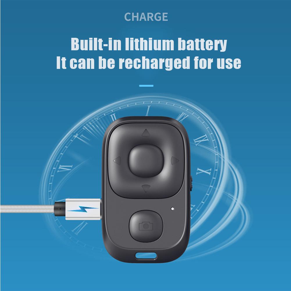 BEAUTY-R1 Mini Wireless Bluetooth Remote Shutter Controller Button Self-timer Camera Stick Shutter