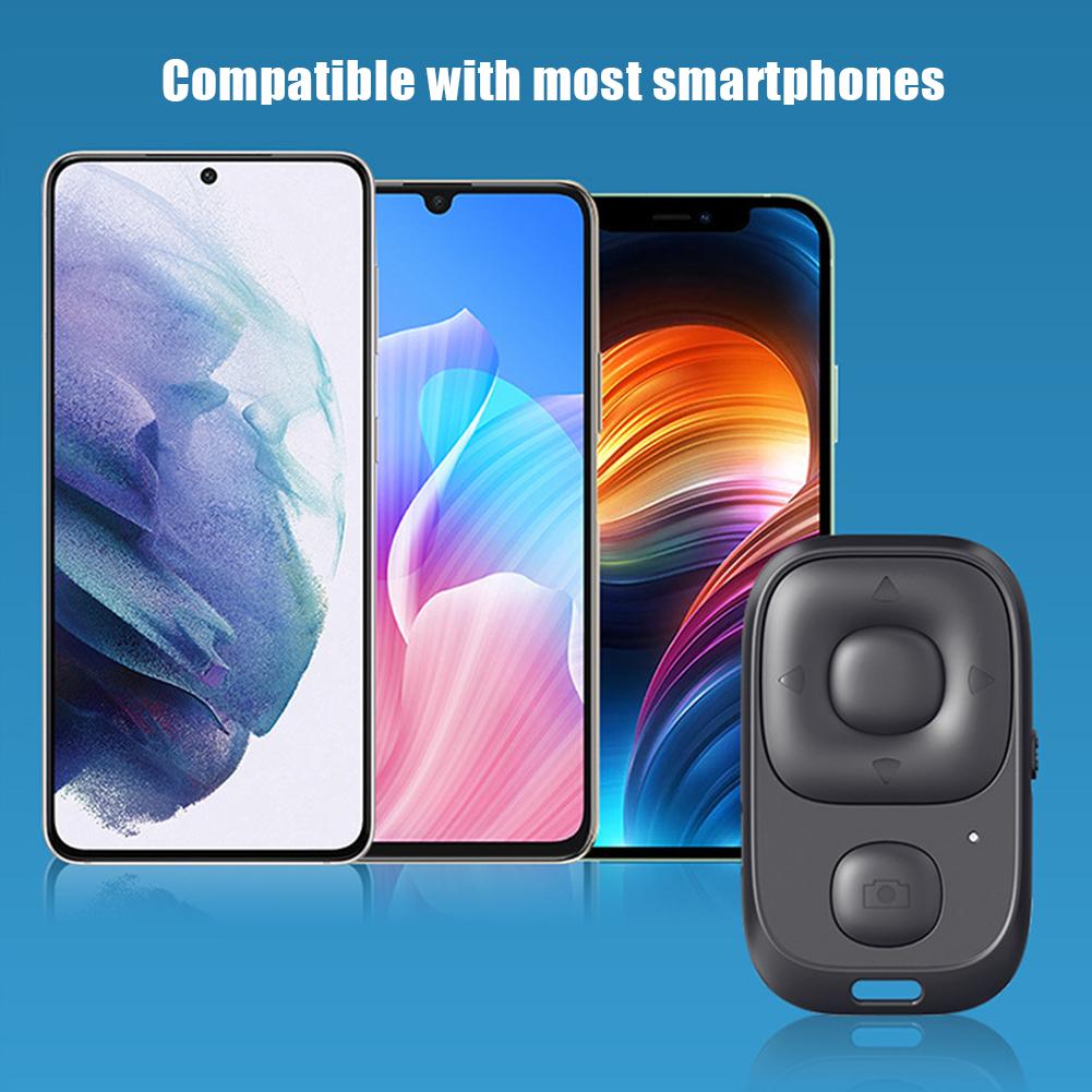BEAUTY-R1 Mini Wireless Bluetooth Remote Shutter Controller Button Self-timer Camera Stick Shutter
